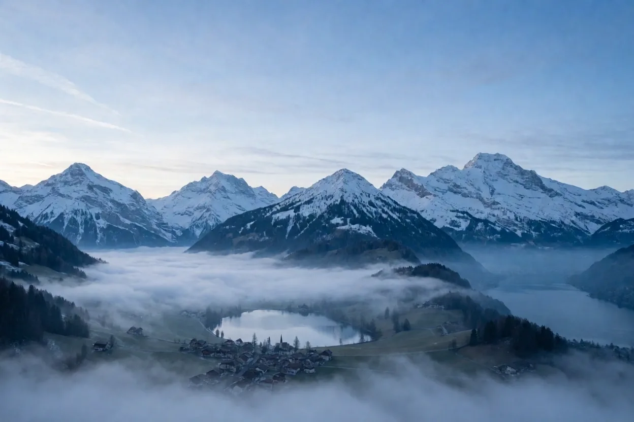 Schweizer Alpen Panorama